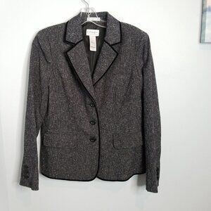 Villager Gray & Black Tweed Blazer 6